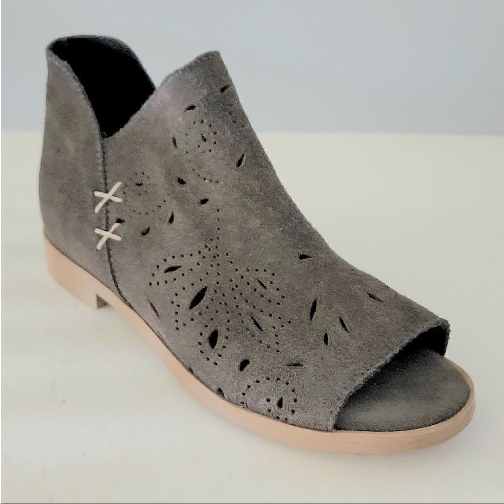 Coolway open toe booties gray EU 37 made in Spain 🇪🇸